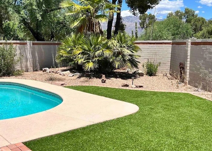 Private Oasis With Pool & Large Backyard